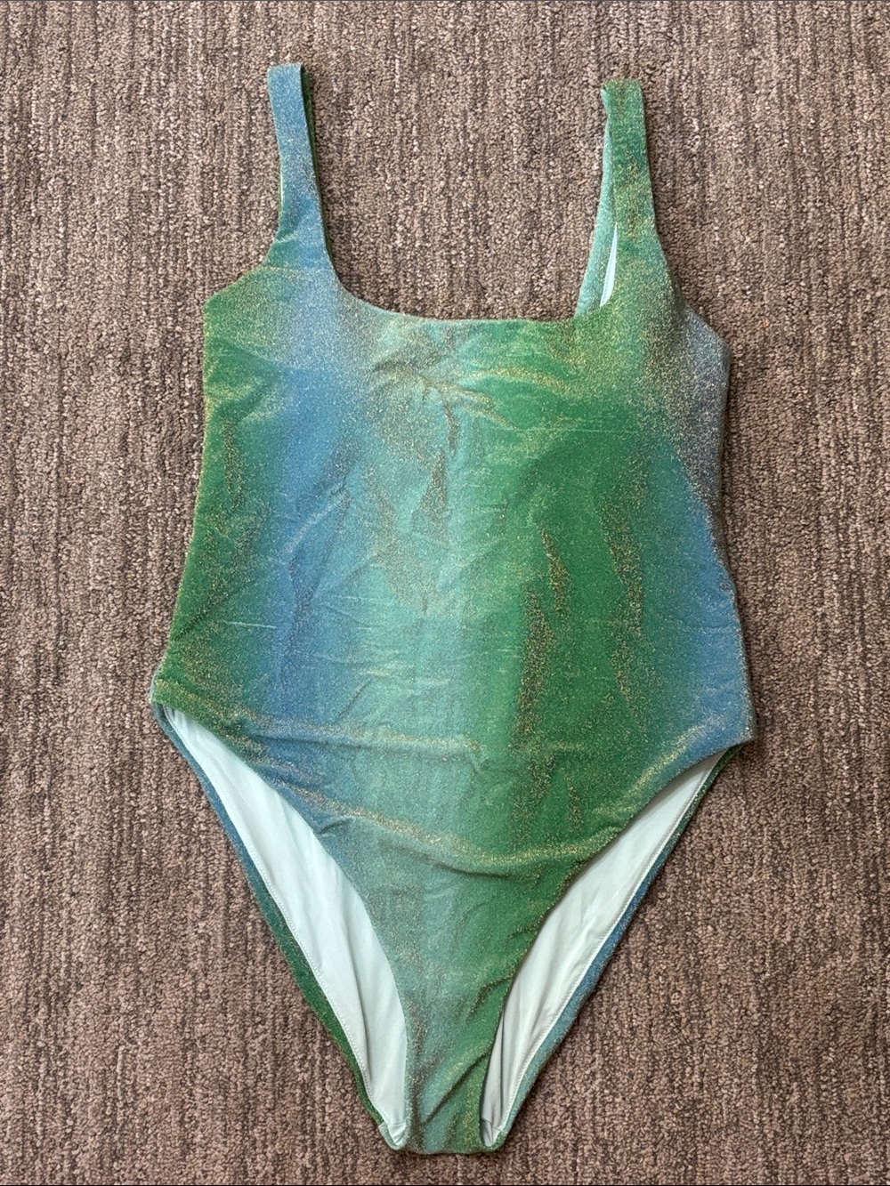 Aerie Sparkle Babewatch one piece swimsuit